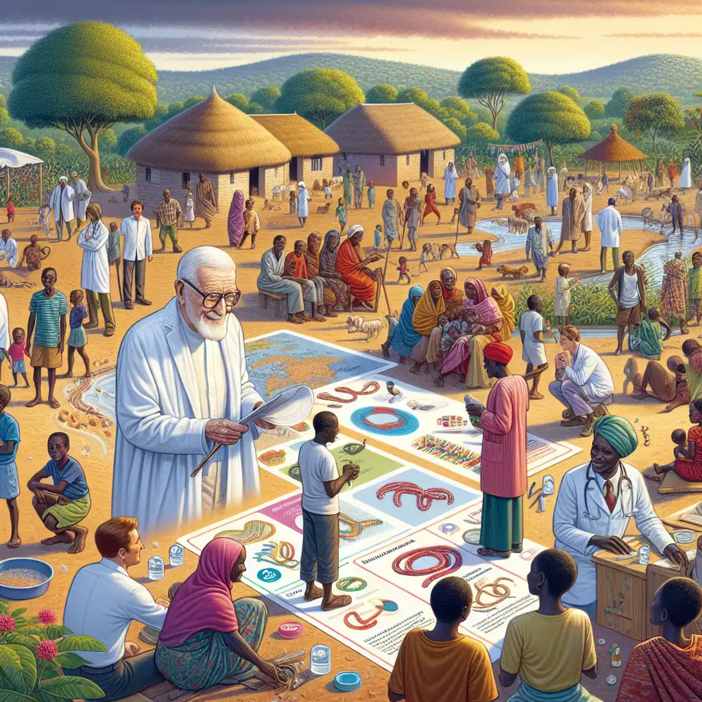 Jimmy Carter Nears Victory in Guinea Worm Eradication Effort