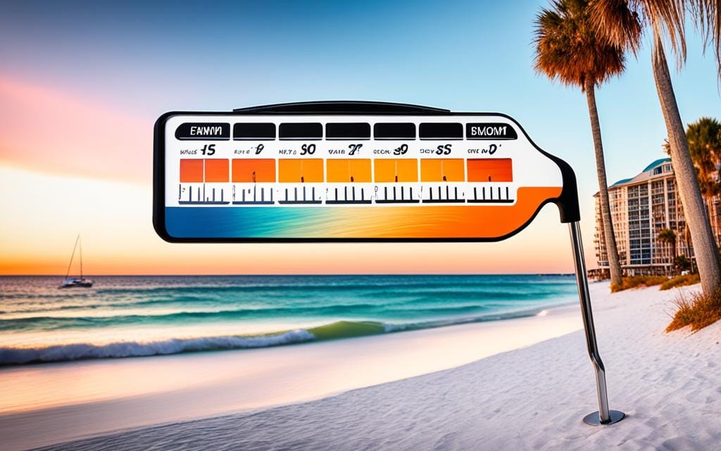 destin florida water temperature november