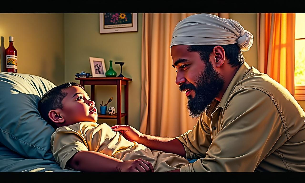 Yang Terjadi Saat: Reza Arap Termenung Duduk di Dekat Liang Lahad Menatap Lula Lahfah Dimakamkan