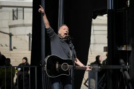 Bruce Springsteen is a model for how celebrities should resist Trump