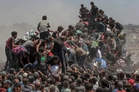 Hunger increasingly used as weapon of war as ‘food-related violence’ surges, analysis shows
