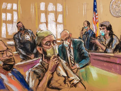 Kidnapped US journalist faces Taliban captor in court as 42-year sentence caps long saga