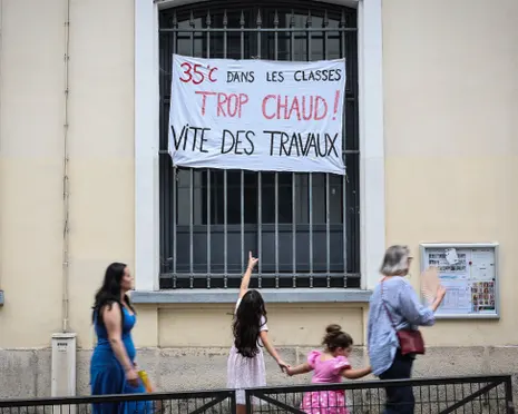 Unions urge teachers to strike as French school exams go ahead in up to 40C heat