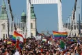 ‘Many are still afraid’: hope and caution in Budapest before first Pride since Orbán
