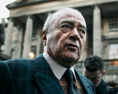 Survivors of abuse by Mohamed Al Fayed call for trafficking investigation