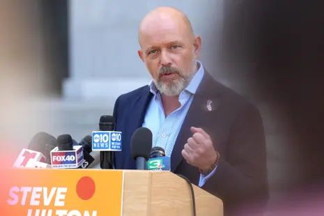 Republican Steve Hilton advances in tight California governor’s race