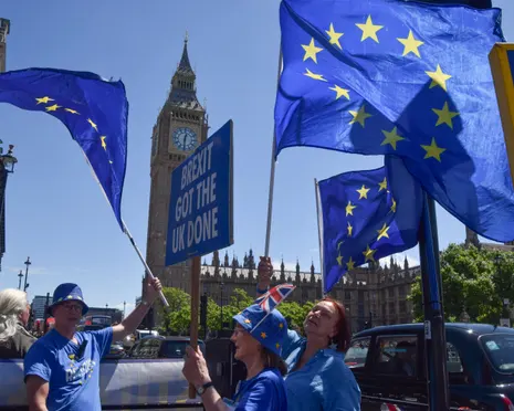 Two-thirds of EU citizens back UK rejoining bloc, survey finds