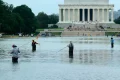 Trump says repair work to begin ‘immediately’ on beleaguered reflecting pool