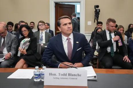 Todd Blanche: devoted Trump enforcer rewarded with top nomination