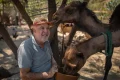 A dog saved Houssein Hamze from a bomb. When war returned, he stayed to care for Lebanon’s animals