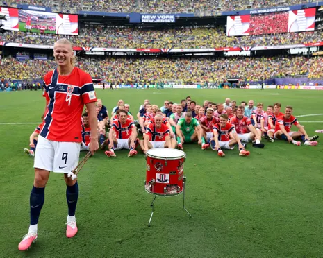 Erling Haaland has already won one prize: the most viral player of the World Cup