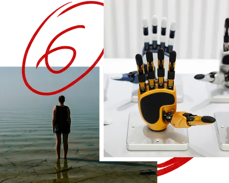 The race to develop robotic hands, memories of legendary gigs and the sea as medicine for the brain