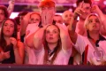 ‘I’ve got to get some sleep’: fans brave delays, a red card and a tense finish to cheer England into the final eight
