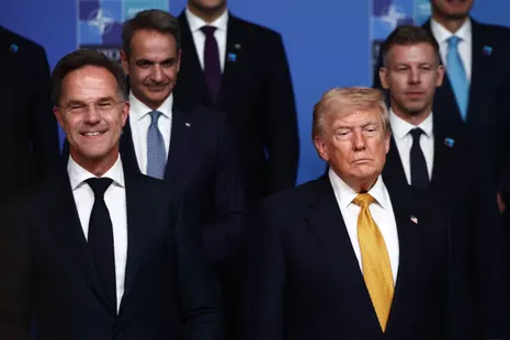 The Nato summit exposed the real source of Trump’s power