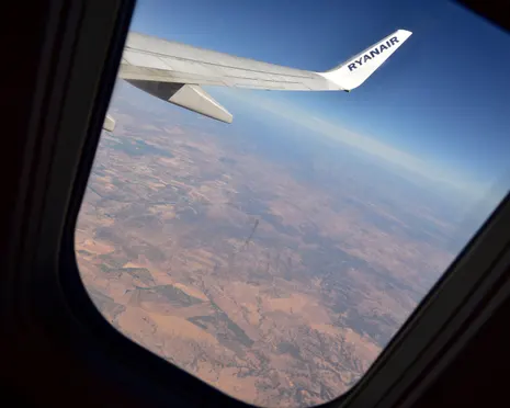Ryanair passenger almost sucked out of shattered window during flight