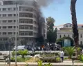 Bombs explode near Damascus hotel housing Macron on Syria visit