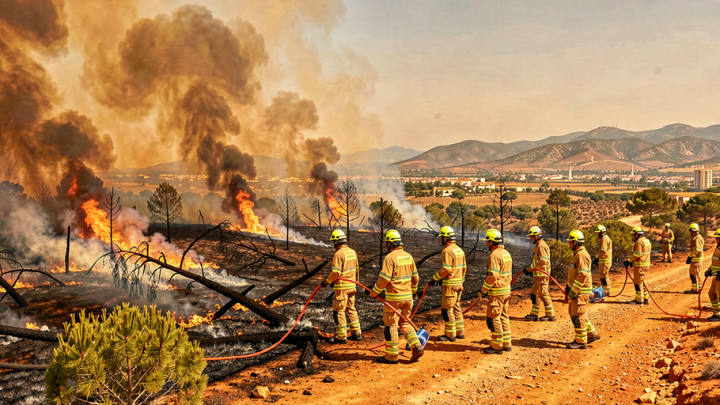 Wildfire in southern Spain kills at least 12 amid heatwave