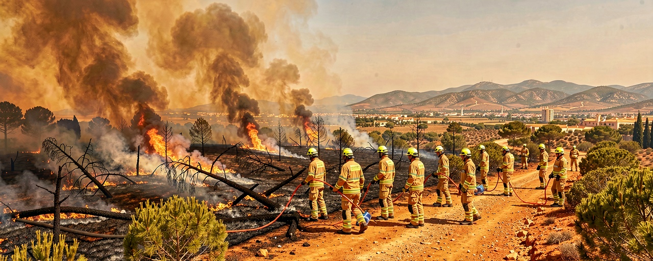Wildfire in southern Spain kills at least 12 amid heatwave