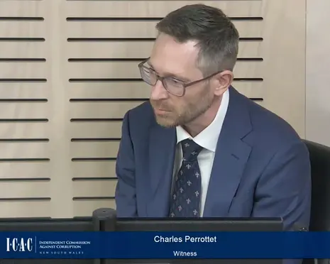 ‘We execute the prick’: Charles Perrottet sent text plotting downfall of NSW Liberal minister, Icac hears
