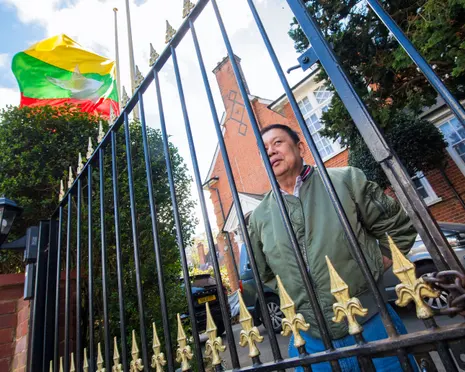 Ex-Myanmar ambassador to UK on trial for trespassing in diplomatic residence