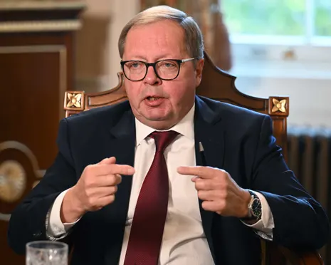Russia withdraws ambassador to UK as Kremlin raises pressure over Ukraine support