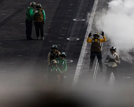 US navy veterans and military health experts express concern over USS Abraham Lincoln sailors