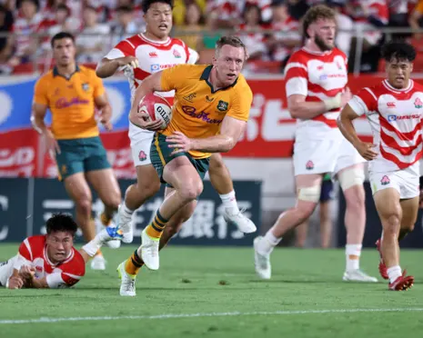 New coach Kiss off to a winning start as Wallabies rumble past bold Japan