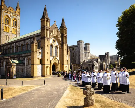 Politicians among mourners at funeral service for Ann Widdecombe