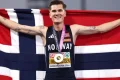 Jakob Ingebrigtsen returns from injury woe to win historic European 5,000m gold