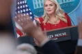 Trump’s press secretary Karoline Leavitt leaving role, president says – US politics live