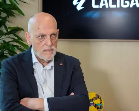 La Liga president Javier Tebas says ‘Infantino era is over’ at Fifa