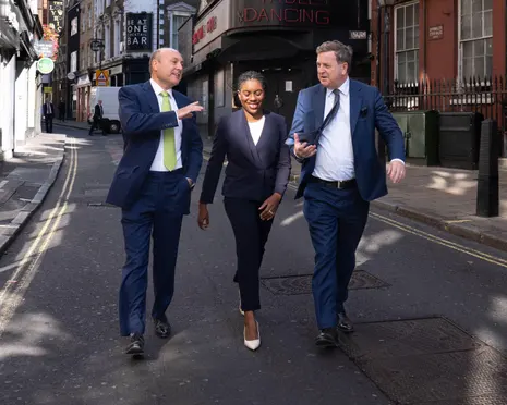 Andrew Griffith and Tom Tugendhat join Badenoch’s top team in Tory reshuffle