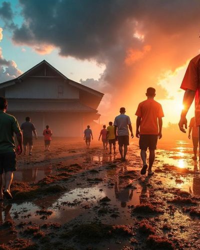 Tiga Menteri Temui Korban Banjir di Aceh Utara – Janji Perbaiki Tambak 10.000 Hektar